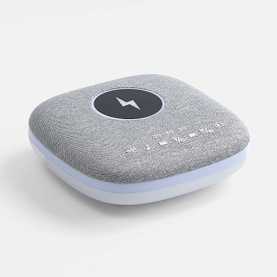 Bluetooth колонка с беспроводной зарядкой и подсветкой Terrafonic