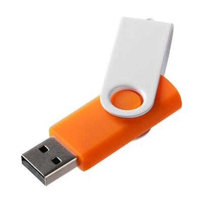 Набор Twist White, белый с оранжевым