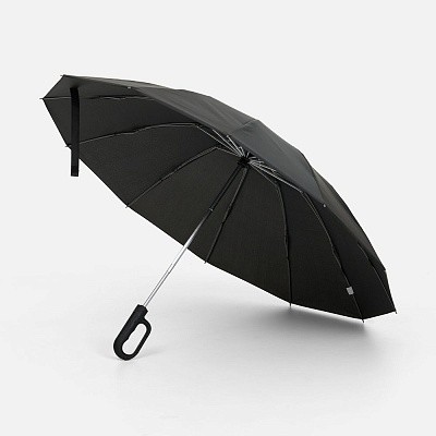 Зонт обратного сложения inLoop с ручкой-карабином