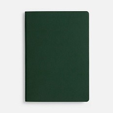 Блокнот Verso в клетку, зеленый
