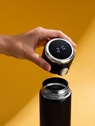 Смарт-бутылка c заменяемой батарейкой warmSens