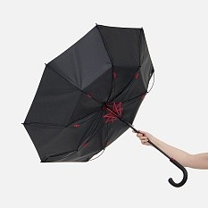 Зонт-трость Hidecolor с цветными спицами