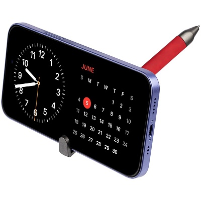 Ручка шариковая Standic с подставкой для телефона