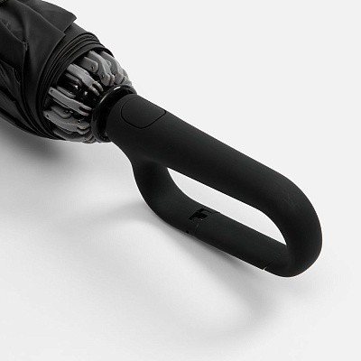 Зонт обратного сложения с ручкой-карабином Foldberry