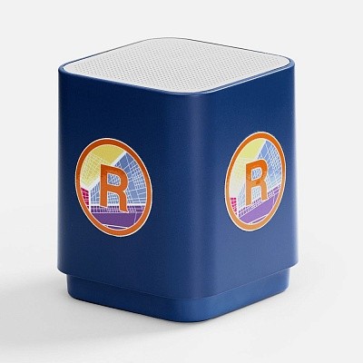 Беспроводная колонка с подсветкой гравировки Glim