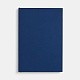 Ежедневник Flat, недатированный, синий