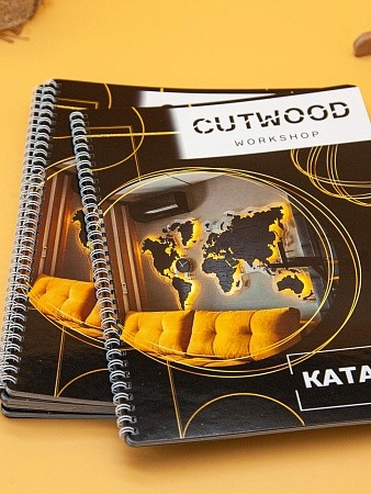 Изготовление брошюр на пружине для компании "CutWood"