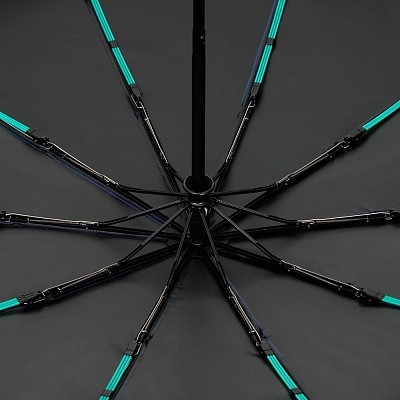 Зонт складной Skymate с УФ-защитой и ручкой-карабином