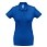 Рубашка поло женская ID.001 ярко-синяя