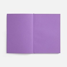 Ежедневник Flat, недатированный, фиолетовый