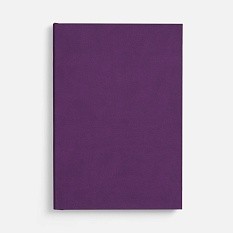Ежедневник Flat, недатированный, фиолетовый