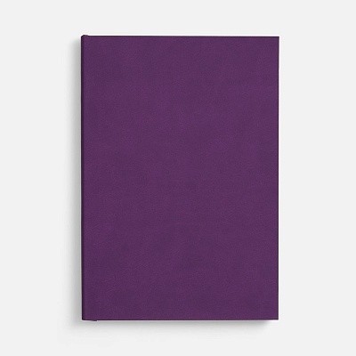 Ежедневник Flat, недатированный, фиолетовый