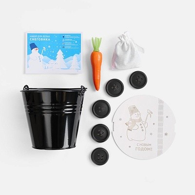 Набор для лепки снеговика «Все по-взрослому»