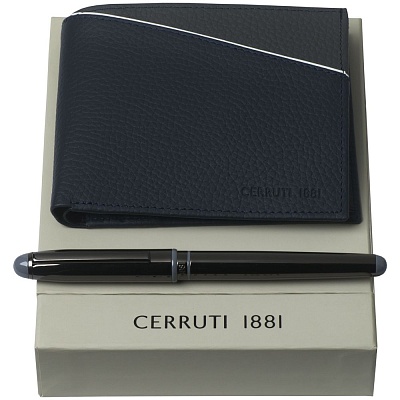 Набор Cerruti 1881: кошелек и роллер