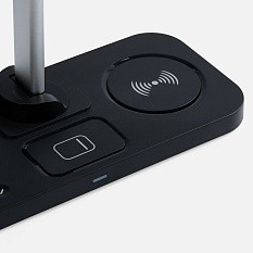 Настольная лампа с беспроводной зарядкой Power Light