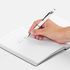 Ручка шариковая Chromos Soft Touch