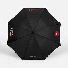 Зонт-трость Hidecolor с цветными спицами