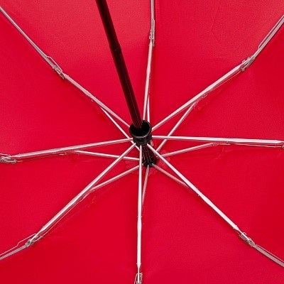 Зонт наоборот складной Futurum со светоотражающим кантом