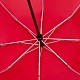 Зонт наоборот складной Futurum со светоотражающим кантом