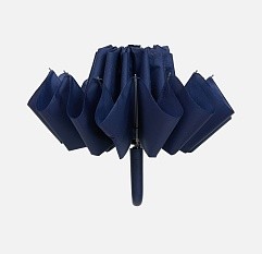 Зонт обратного сложения inLoop с ручкой-карабином