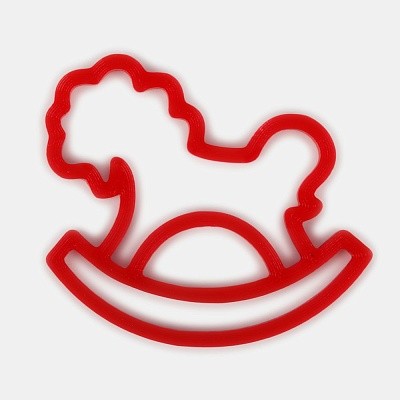 Подвеска «Лошадка-качалка», 3D-печать