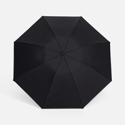 Зонт наоборот складной Futurum со светоотражающим кантом