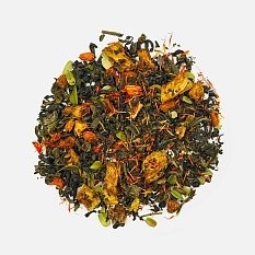 Чай «Сокочай», зеленый с соком ананаса, облепихой