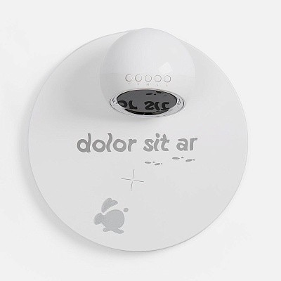 Станция беспроводной зарядки с часами и подсветкой GlobeBee