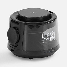 Bluetooth-колонка с подсветкой и беспроводной зарядкой Quantium