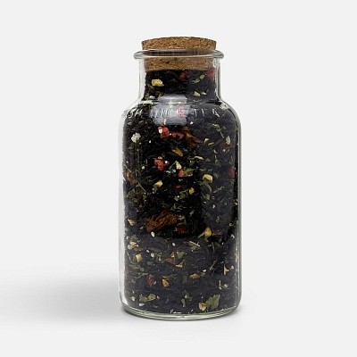 Чай «Сокочай», черный с соком ананаса, клубникой, мятой