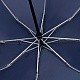 Зонт наоборот складной Futurum со светоотражающим кантом