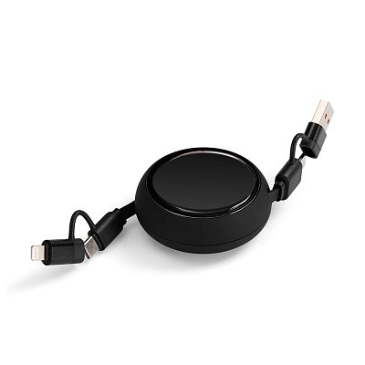 Складной кабель с переходниками pocketCoil