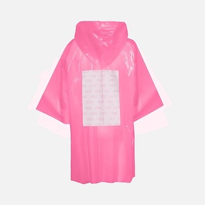 Дождевик-плащ BrightWay с печатью в один цвет на заказ