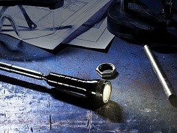 Телескопический фонарь с магнитом Flexion, ver.2