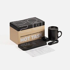 Беспроводное зарядное устройство с подогревом кружки Hot Task