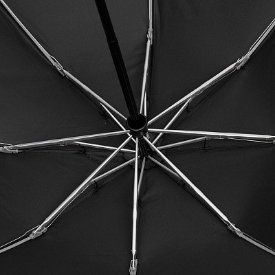 Зонт наоборот складной Futurum со светоотражающим кантом